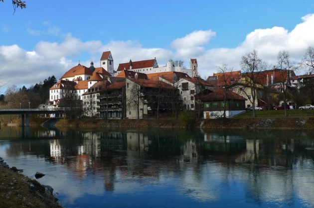 Junalla Füsseniin, jalkaisin Neuschwansteinille