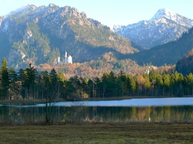 Junalla Füsseniin, jalkaisin Neuschwansteinille
