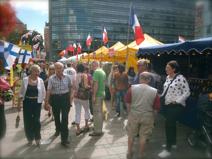 Kampin kansainvälisillä suurmarkkinoilla
