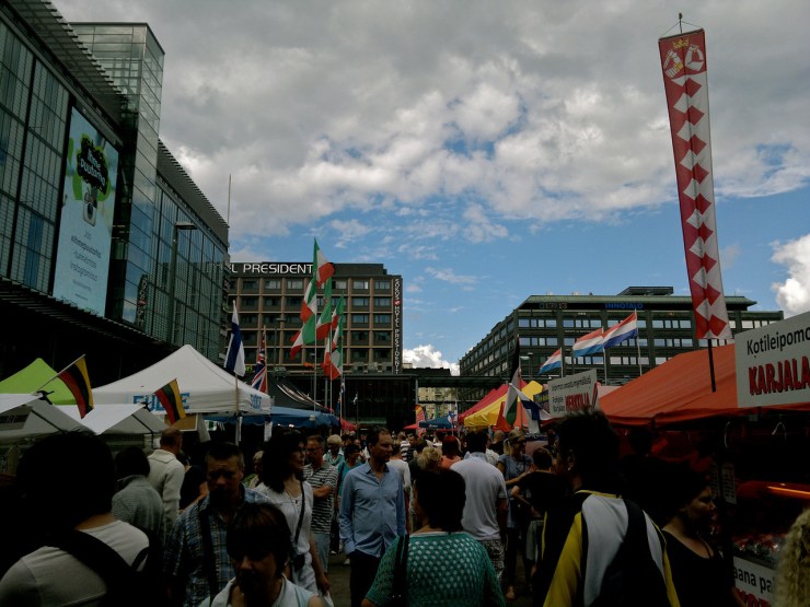 Kampin kansainvälisillä suurmarkkinoilla