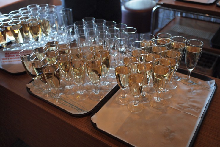 Finnlinesin brunssi Finnjetin hengessä