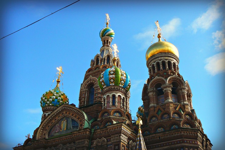 Pietarin Verikirkko toukokuussa 2009.