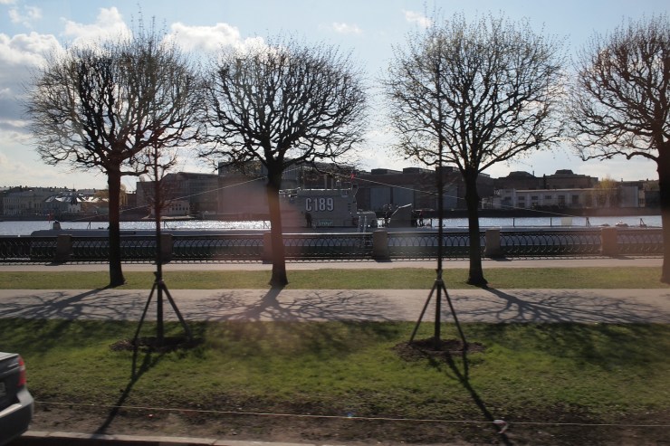 Muisto Neuvostoliiton sotilasmahdista – sukellusvene C-189 Pietarissa