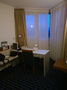 Stuttgart sviitin ikkunasta