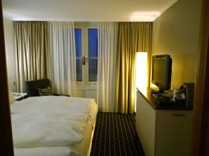 Stuttgart sviitin ikkunasta