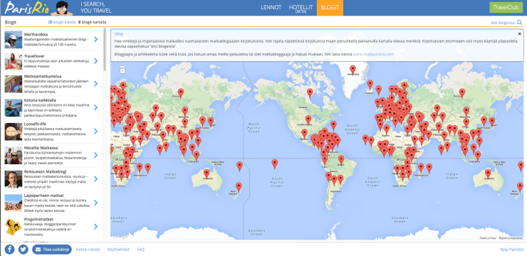 Miten etsiä ja seurata blogeja?