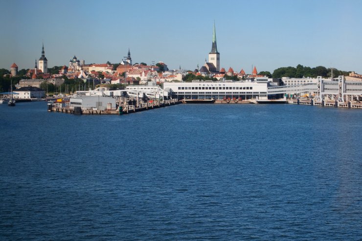 Tallinnan mereltä nähtynä