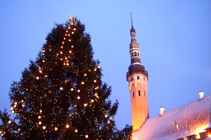 Talvinen Tallinna ja upea joulutori